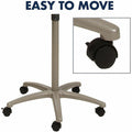 ACCO Quartet Compass Nano-Clean Magnetic Mobile Presentation Easel, QRTECM32EU