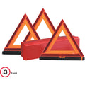 Deflecto Emergency Warning Triangle Kit, Red, DEF73071100
