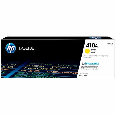 HP 410A Original Laser Toner Cartridge - Single Pack - Yellow -, HEWCF412A