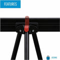 Bi-silque S.A MasterVision 3-leg Display Easel, Black, BVCFLX09101MV