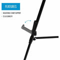 Bi-silque S.A MasterVision 3-leg Display Easel, Black, BVCFLX09101MV