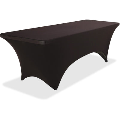 Iceberg Stretch Fabric Table Cover, Black, ICE16531
