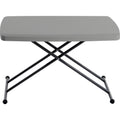Iceberg IndestrucTable TOO Personal Folding Table, Gray, ICE65491