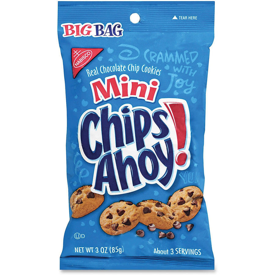 Chips Ahoy! Mini Chocolate Chip Cookies, 12 / Carton, MDZ00679