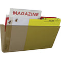 ERA Storex Magnetic Wall File Pockets, Smoke, STX70241U06C