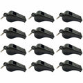 Champion Sports Medium Weight Plastic Whistle, Black, 1 Dozen, CSI601