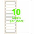 Avery Easy Align ID Label, White, 25 / Pack, AVE00757