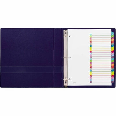 Avery A-Z Dividers, 26 Tabs, Ready Index, Arched Tabs ), White, 8.50" Width x 11" Length, 1 Set — view 1