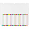 Avery 1-31 Dividers, 31 Tabs, Ready Index, Arched Tabs (11846), White, 1 Set, AVE11846