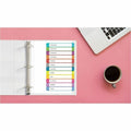 Avery Jan-Dec Dividers, 12 Tabs, Ready Index, Arched Tabs (11847), White, 1 Set, AVE11847