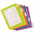 Avery Big Tab™ UltraLast™ Plastic Dividers for Laser and Inkjet Printers, 5 tabs, Multicolor, 1 Set, AVE24900