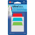 Avery 2" Multi-use Ultra Tabs, Green, 24 / Pack, AVE74754