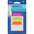 Avery 2" Multi-use Ultra Tabs, Neon Orange, 48 / Pack, AVE74756