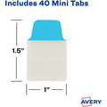 Avery Ultra Tabs File Tab, Green, AVE74760