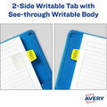 Avery Mini Ultra Tabs, Neon Orange, 80 / Pack, AVE74762