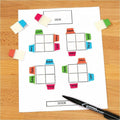 Avery Mini Ultra Tabs, Green, 80 / Pack, AVE74763