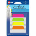 Avery Ultra Tabs File Tab, Neon Orange, 72 Pack, AVE74767