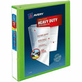 Avery Heavy-Duty View Binders - Locking One Touch EZD Rings, Chartreuse, 8 1/2" Width x 11" Length, AVE79773