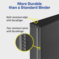 Avery Heavy-Duty View Binders with One Touch EZD Rings, Chartreuse, 8 1/2" Width x 11" Length, AVE79812