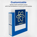 Avery Heavy-Duty View Binders with One Touch EZD Rings, Pacific Blue, 8 1/2" Width x 11" Length, AVE79814