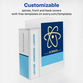 Avery Heavy-Duty View Binders with One Touch EZD Rings, Pacific Blue, 8 1/2" Width x 11" Length, AVE79817