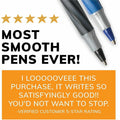 BIC Round Stic Grip Ballpoint Pen, 36 / Box, BICGSMG361BE