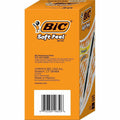BIC SoftFeel Retractable Ball Pens, 36 / Box, BICSCSM361BK