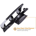 Amax Bostitch EZ Squeeze 40-sheet 3-Hole Punch, Silver, BOSHP40