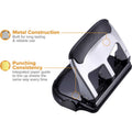 Amax Bostitch EZ Squeeze 40-sheet 3-Hole Punch, Silver, BOSHP40