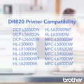 Brother DR820 Drum Unit, BRTDR820
