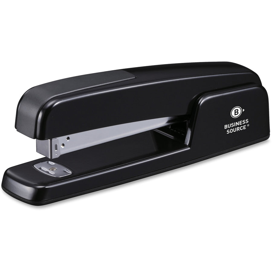 Business Source Die-cast Stapler, Black, 8EA/BX 3BX/CT — view 1