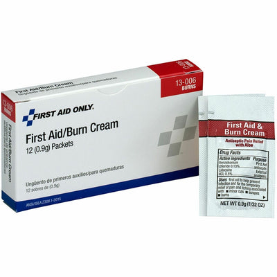 Acme United PhysiciansCare First Aid Only Burn Cream, 12 / Box, FAO13-006