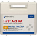 First Aid Only 25-Person Bulk Plastic First Aid Kit - ANSI Compliant, White, FAO90589