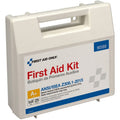First Aid Only 25-Person Bulk Plastic First Aid Kit - ANSI Compliant, White, FAO90589