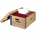 Fellowes Bankers Box SmoothMove Moving Boxes, Blue, 8 / Carton, FEL0066001
