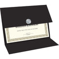 Geographics Recycled Certificate Holder, Black, 5 / Pack, GEO47838