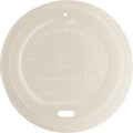 Genuine Joe Vented Hot Cup Lid, White, 50 / Pack, GJO10212