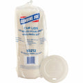 Genuine Joe Vented Hot Cup Lid, White, 50 / Pack, GJO10212