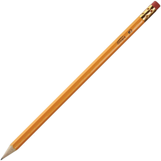 Integra Presharpened No. 2 Pencils, 1 Box