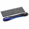 Kensington Computer Duo Gel Wave Keyboard Wrist Rest, Black & Blue, KMW62397