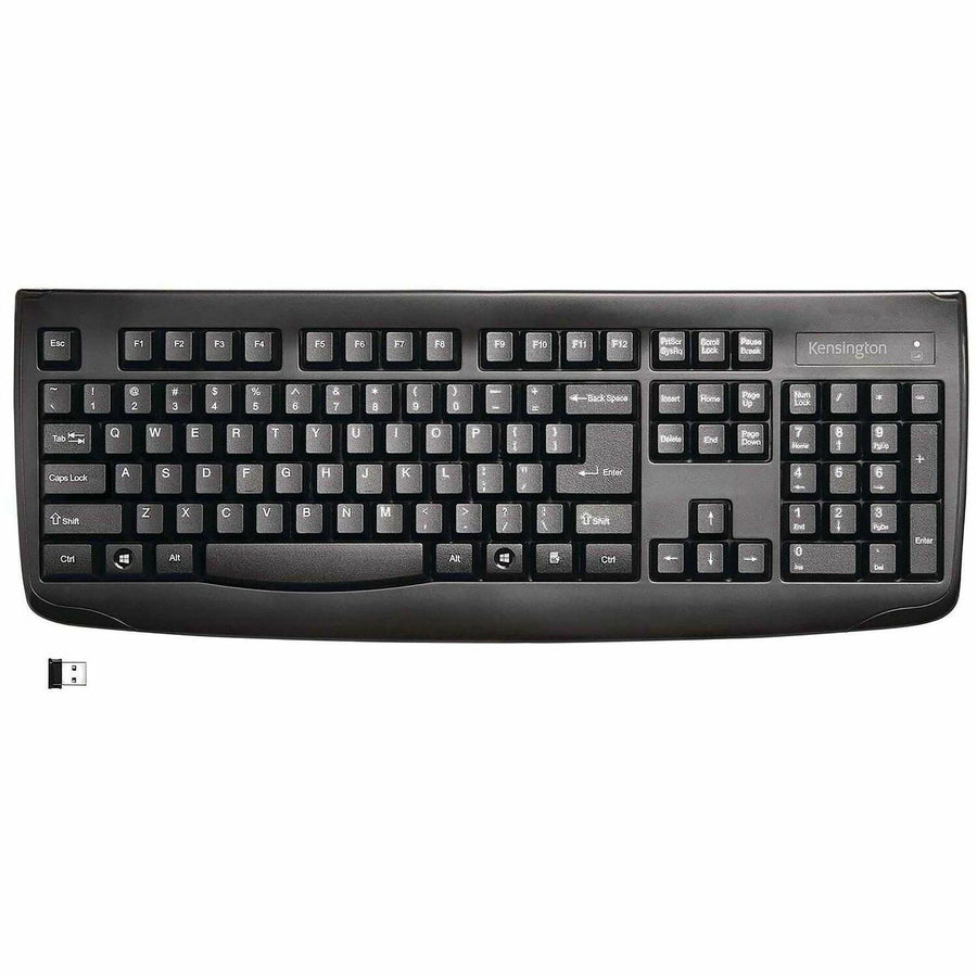 Kensington Pro Fit Washable Wireless Keyboard, Black, KMW72450