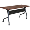 Lorell Flip Top Training Table, Red, LLR59516