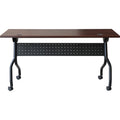 Lorell Flip Top Training Table, Red, LLR59516