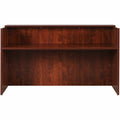Lorell Essentials Series Front Reception Desk, Brown, LLR59581