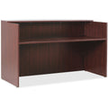 Lorell Essentials Series Front Reception Desk, Brown, LLR59582