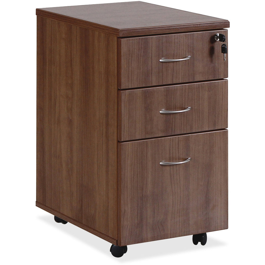 Lorell Essentials Series Box/Box/File Mobile File Cabinet, Mobility, LLR69983