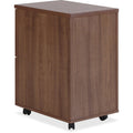 Lorell Essentials Series File/File Mobile File Cabinet, Brown, LLR69984