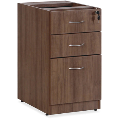 Lorell Essentials Series Box/Box/File Fixed File Cabinet, Brown, LLR69985