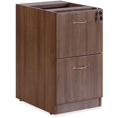 Lorell Essentials Series File/File Fixed File Cabinet, Brown, LLR69986
