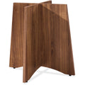 Lorell Essentials Round Conference Table Base, Brown, LLR69991